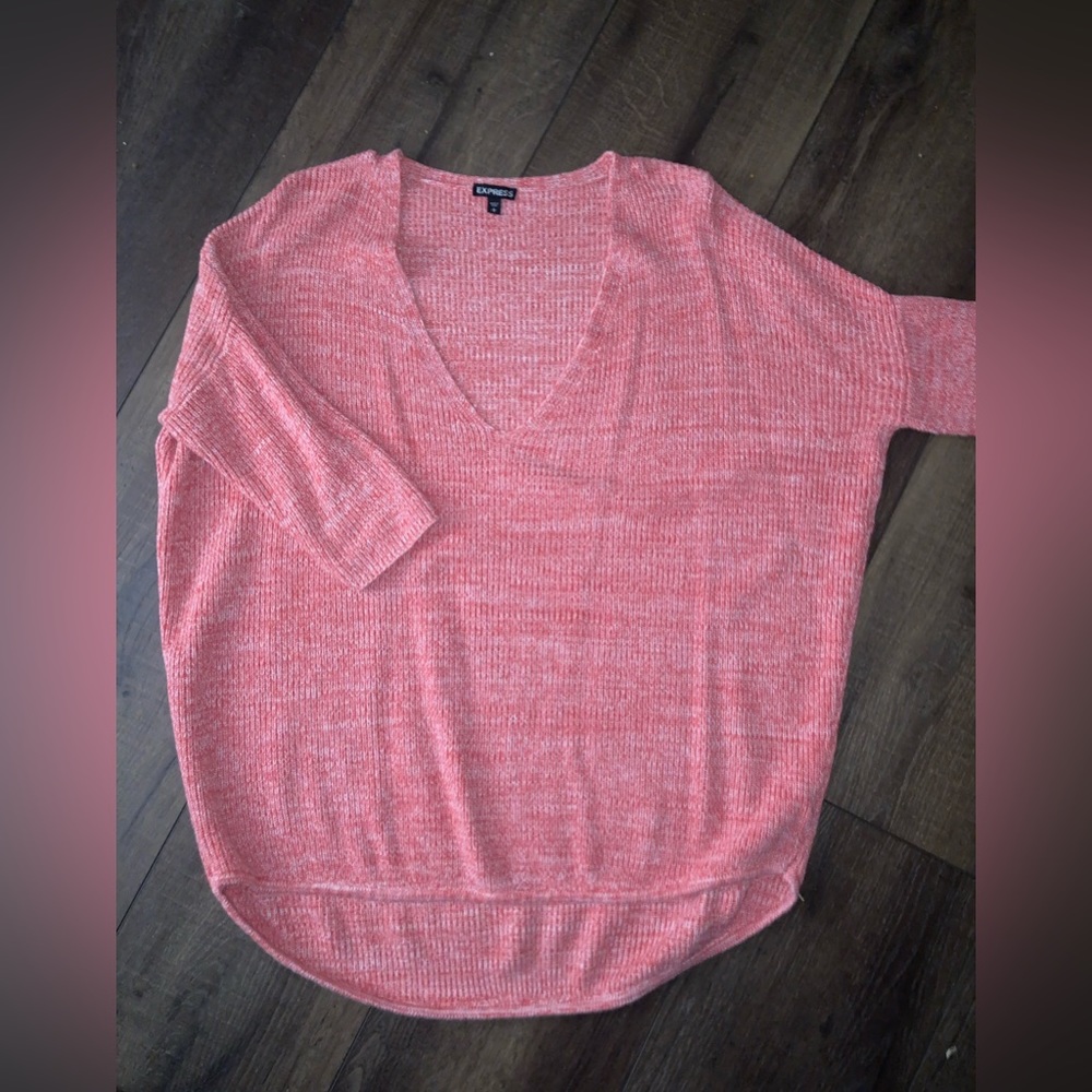 Express deep V-neck sweater